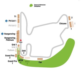 F1 Hungaroring 1.8 -3.8 2025 - 2