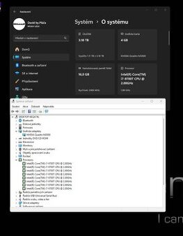 PC intel i7 9700T/ DDR4 16GB/ SSD / M2000 / WI-FI / BT - 2