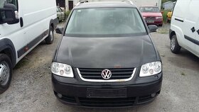 vw touran 1.6fsi 85kw rv2006 - 2