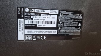 LG smart TV (43") - 2