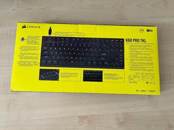 Nová herní klávesnice Corsair K60 PRO TKL RGB RGB LED OPX - 2