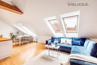 Pronájem bytu 2+kk, 59 m2, Praha - Vršovice - 2