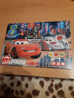 Puzzle a pexeso Auta 2v1 - 2