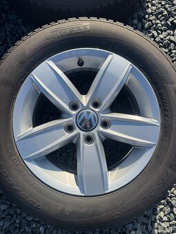 Alu zimní sada kol original VW, 5x112, 195/65 R15 - 2
