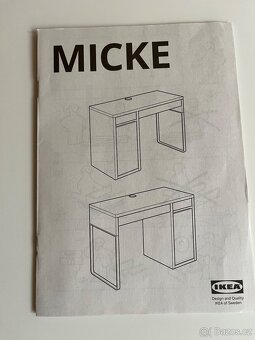 Nový pracovní stůl Ikea Micke 105x50cm - 2