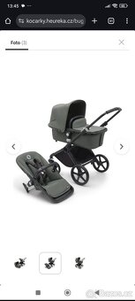 Kočárek Bugaboo Fox 3 complete BLACK/FOREST GREEN-FOREST GRE - 2
