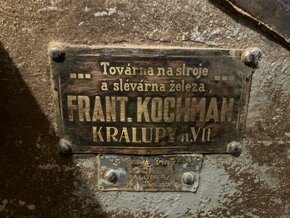 Hoblovka 45cm litina srovnavacka - 2