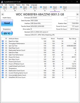 3,5" Western Digital Red Plus 8TB (WD80EFPX) - 2