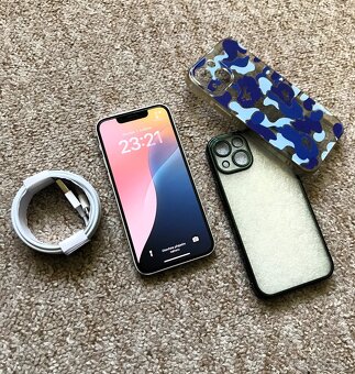 Apple Iphone 13 mini 256GB bílý ✅- SUPER STAV - 2
