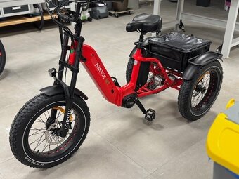 Elektro tříkolka - nová, sleva 75% - 2