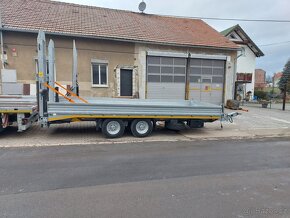 Přívěs na kompresor, vrtná souprava, harvestor, bagr, - 2