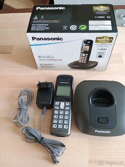 Bezdrátový telefon k pevné lince - Panasonic KX-TG6411FX - 2