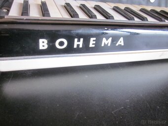 Foukací klávesová harmonika,BOHEMA. - 2