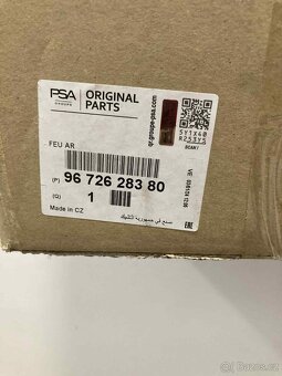 Originální pravé zadní světlo Peugeot 208 - 9672628380 - 2