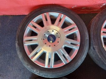 ALU disky 5x108 R17 s letními pneu 205/50 R17 - 2