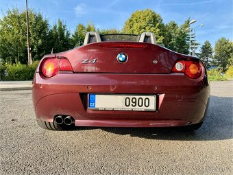 BMW Z4 3.0i E85, Merlot Rot, 2003 - 2