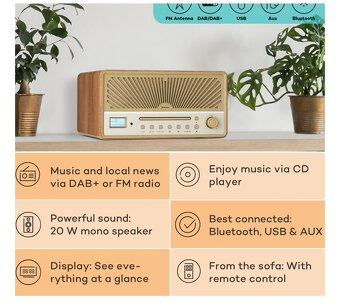 Glastonbury, DAB CD-rádio - 2