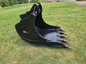 Podkopová lžíce se zuby, 130cm s upínáním S70 - 2