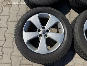 4x al kola 5x115 17 + pneu celoroční 215/60 R17 - 2