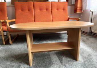 PRODÁM POHOVKU, KŘESLO A KONFERENČNÍ STOLEK - 2