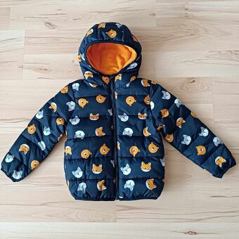 ☘️ Přechodová-zimní ZVÍŘÁTKOVÁ BUNDA vel. 98 ☘️ - 2