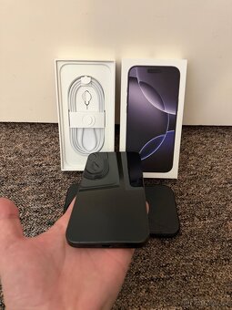 Apple iPhone 16 Pro Max 1tb Black Titan. 100% baterie, zaruk - 2