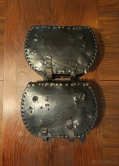 Kožené kufry na chopper - 2