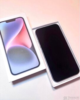 iPhone 14 256gb modrý, 87% baterie - 2