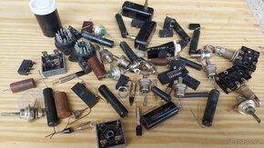 elektro součástky, - 2