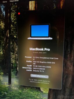 Prodám MacBook Pro A1278 - 2