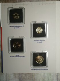 Nejslavnější československé pozlacené mince - 2