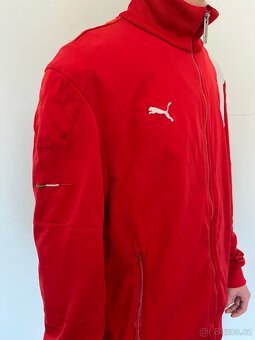 Ferrari Scuderia Puma Track bunda - červeno-bílá, velikost L - 2