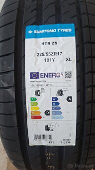4ks letní pneu Sumitomo 225/55 R17 nový nejetý - 2