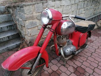 Jawa ČZ kývačka 125 typ 355 - 2