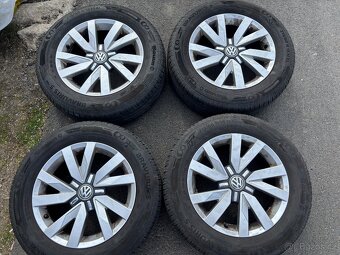 Alu orig letní sada VW Aragon 5x112 6,5J ET41 215/60 R16 - 2
