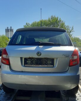 nd ze škoda fabia 2, 1.2.HTP 44kW, stříbrná - 2