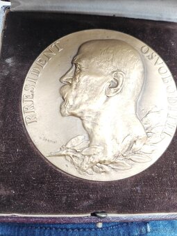 Velká AE Medaile T.G. Masaryk 1937 - Úmrtní - 2