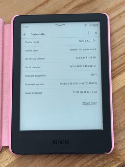 Čtečka Amazon Kindle 11. generace 16GB černá + obal 2 - 2