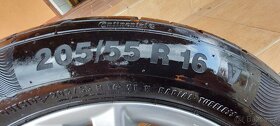Škoda originální alu sada kol 205/55/R16 - 2
