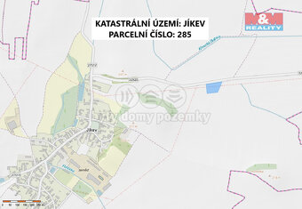 Prodej polí, 22184 m², Jíkev - 2