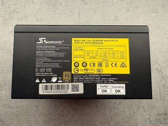 Zdroj Seasonic 620W M12II Evo Bronze - 2