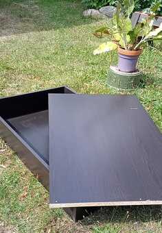 IKEA PAX vnitřní organizace - zásuvky a police, tm. hnědá - 2