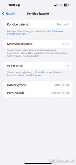 iPhone 15 pro max 256gb bílý - 2