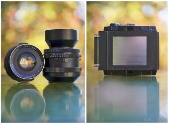 Středoformát Mamiya RB67 Pro S, Sekor 90mm + 180mm, 2x zásob - 2