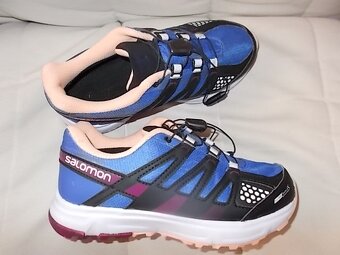 DĚTSKÉ BOTASKY SALOMON V.34 100%STAV - 2