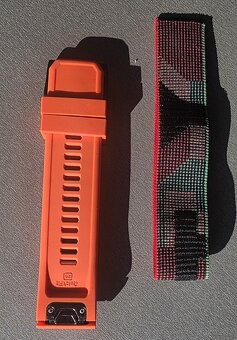 Garmin - 1x Silikonový + 1x Nylonový✅26mm✅ - 2