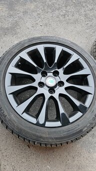 Alu kola 5x112 R17 zimní pneu DOT24 Škoda Superb - 2