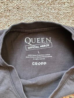 Triko QUEEN, CROPP, vel. L, šedé - 2
