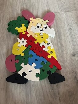 Dřevené puzzle - 2
