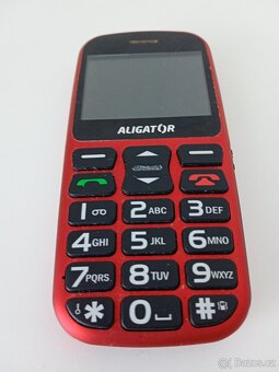Mobilní tlačítkový telefon ALIGATOR model A690 Senior - 2